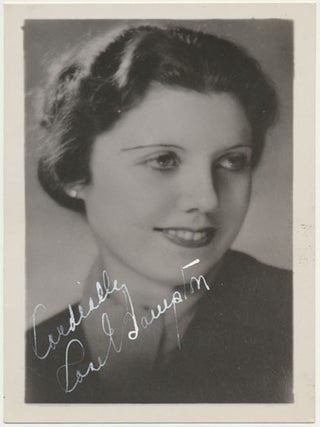 Item #15005 Photograph Signed. Rose BAMPTON