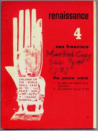 Item #16529 renaissance 4: san francisco, the peace scene. John BRYAN