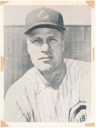 Item #17513 Photograph Signed. Rich "Whitey" ASHBURN
