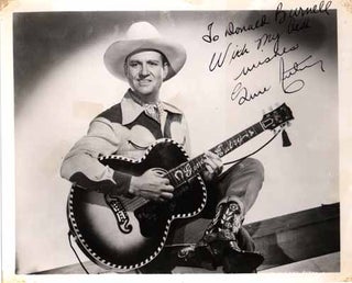 Item #17557 Inscribed Photograph Signed. Gene AUTRY