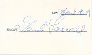 Item #18994 Signature. Glenda FARRELL