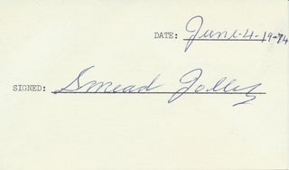 Item #19177 Signature. Smead JOLLEY