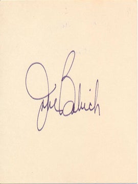 Item #19708 Signature. John C. BABICH