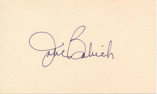 Item #19708 Signature. John C. BABICH