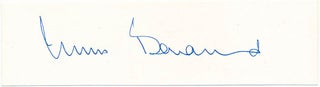 Item #19858 Signature. Christiaan BARNARD