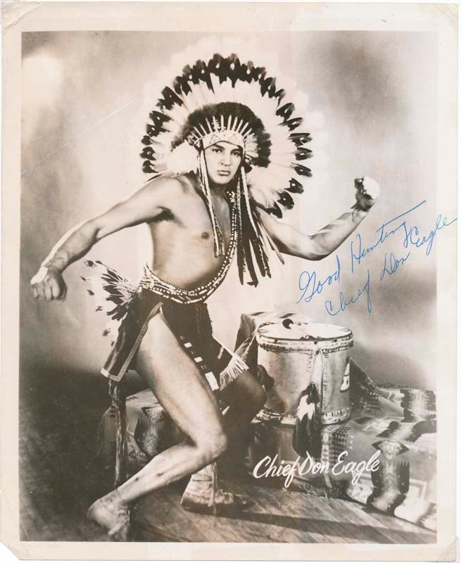 Item #20657 Inscribed Photograph Signed. Don EAGLE.