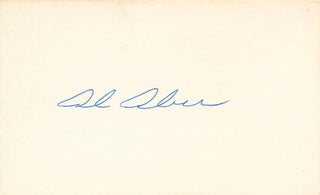 Item #21926 Signature. Albert "Al" ABER