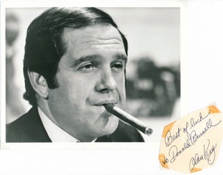 Item #22860 Signature and Inscription / Unsigned Photograph. Alan KING