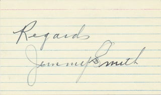 Item #23111 Inscription and Signature. James L. "Jimmy" SMITH