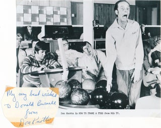 Item #23356 Signature and Inscription / Unsigned Photograph. Don KNOTTS
