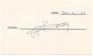 Item #24118 Signature. Ramon VINAY