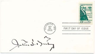 Item #24300 Signed First Day Cover. John S. DICKEY
