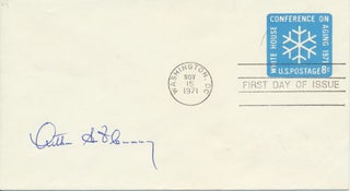 Item #24308 Signed First Day Cover. Arthur S. FLEMMING