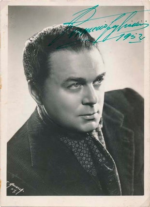 Item #25087 Photograph Signed. Ferruccio TAGLIAVINI