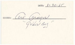 Item #26521 Signature. Art ARAGON
