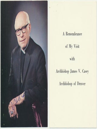 Item #26677 Photograph Signed. James V. CASEY
