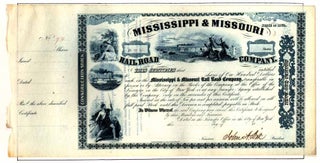 Item #27217 Document Signed. John A. DIX