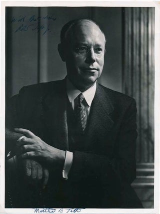 Item #27456 Photograph Signed. Martha Wheaton Bowers TAFT, Robert TAFT, Jr