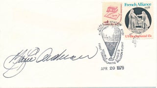 Item #27480 Signed Commemorative Postal Cover. "Maxie" ANDERSON