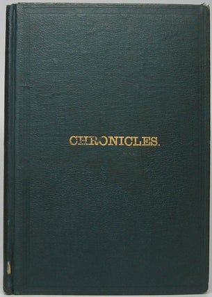 Item #27747 The Chronicles, of the Land of Columbia, Commonly Called America. From the Landing of...