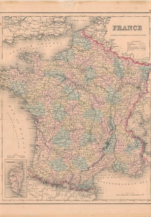 Item #28021 France. FRANCE -- Map
