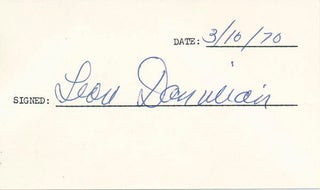 Item #29050 Signature. Leon DANIELIAN