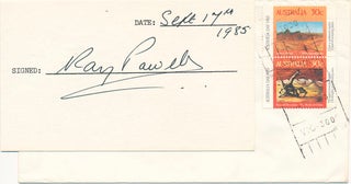 Item #29072 Signature. Ray POWELL