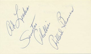 Item #29246 Signature and Inscription. Adolph J. LISKA