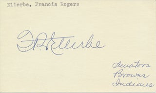 Item #29288 Signature and Inscription. Francis R. "Governor" ELLERBE