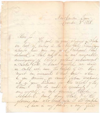 Item #29372 Autograph Letter Signed. William E. ALMY