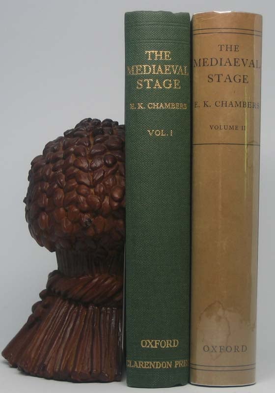 Item #31787 The Mediaeval Stage. E. K. CHAMBERS.