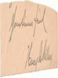 Item #32501 Signature and Salutation. Henry Ide WILLEY