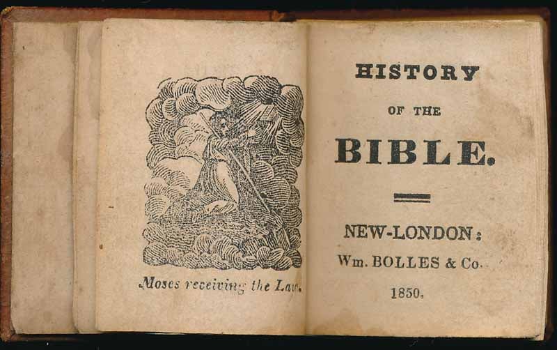 (MINIATURE BOOK) - History of the Bible