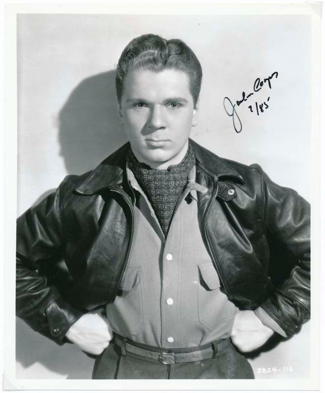 COOPER, Jackie (1922-2011) - Photograph Signed