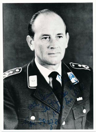 Item #37721 Inscribed Photograph Signed. Johannes WIESE