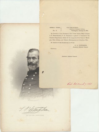 Item #38342 General Orders, No. 17. GENERAL ORDERS -- CIVIL WAR -- SAMUEL P. HEINTZELMAN