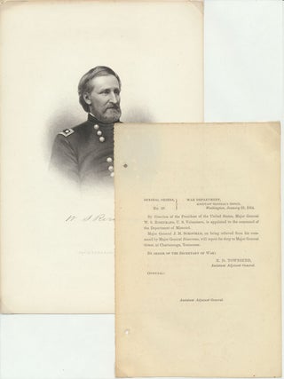 Item #38345 General Orders, No. 28. GENERAL ORDERS -- CIVIL WAR -- WILLIAM S. ROSECRANS