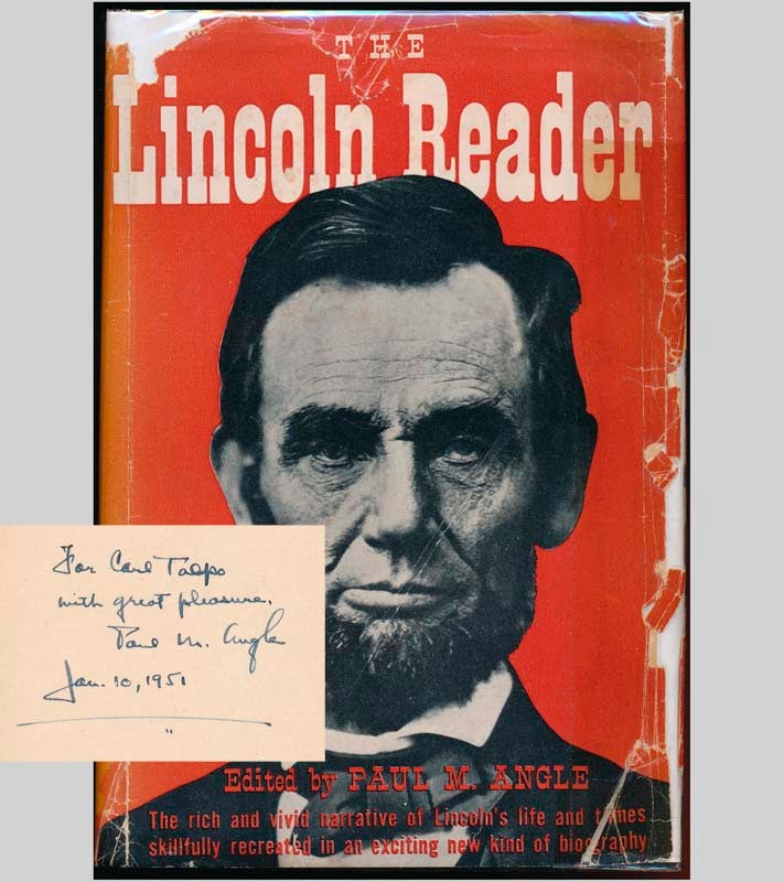 Item #38590 The Lincoln Reader. Paul M. ANGLE.