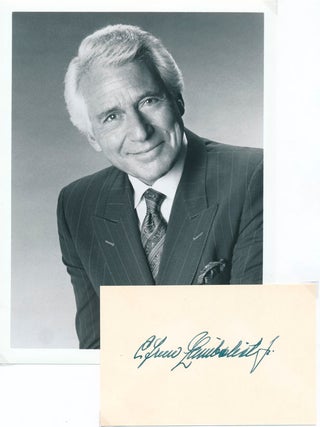 Item #39125 Signature / Unsigned Photograph. Efrem ZIMBALIST, Jr