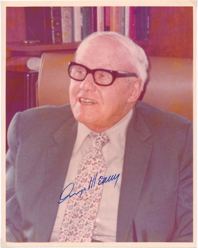 Item #39996 Photograph Signed. George MEANY.