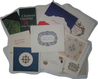 Item #40342 Collection of 14 company Christmas cards. RAND McNALLY, COMPANY / CARTOGRAPHY /...