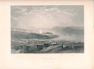 Item #40421 Golden Gate (From Telegraph Hill). PICTURESQUE AMERICA / PRINT / SAN FRANCISCO