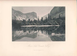 Item #40422 Mirror Lake Yosemite Valley. PICTURESQUE AMERICA / PRINT / YOSEMITE VALLEY