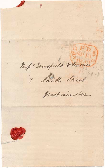 Item #40510 Autograph Fragment. Sir William Sidney SMITH.
