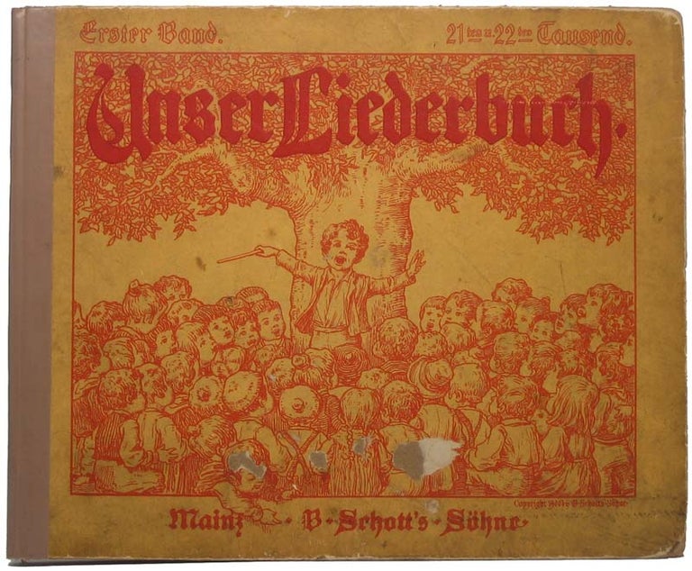 Item #40576 Unser Liederbuch: Die beliebtesten Kinderlieder. Friederike MERCK, compiler.