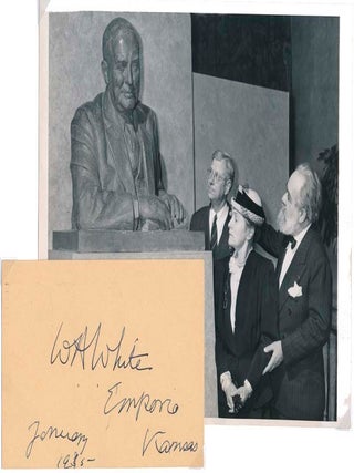 Item #40756 Signature / Unsigned Photograph. William Allen WHITE