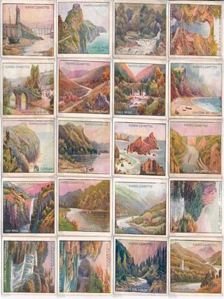 Item #40769 Gems of British Scenery. CIGARETTE CARDS -- BRITISH