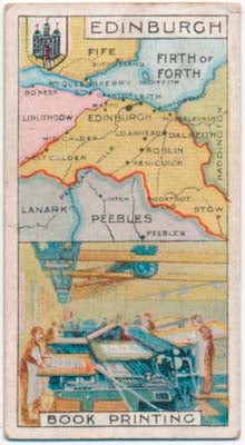 (CIGARETTE CARDS -- BRITISH) - Counties and Industries