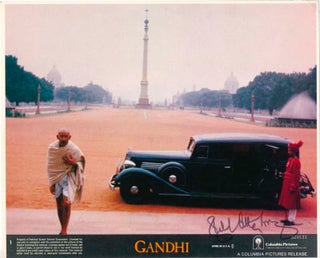 Item #41050 Inscribed Photograph Signed. Richard ATTENBOROUGH