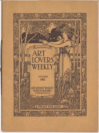 Item #41237 The Art Lovers Weekly: Devoted to Art and Sculpture